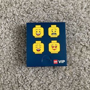 ❌SOLD❌ NEW LEGO VIP Exclusive Minifigure Heads Coasters (5007623) Pack of 4
